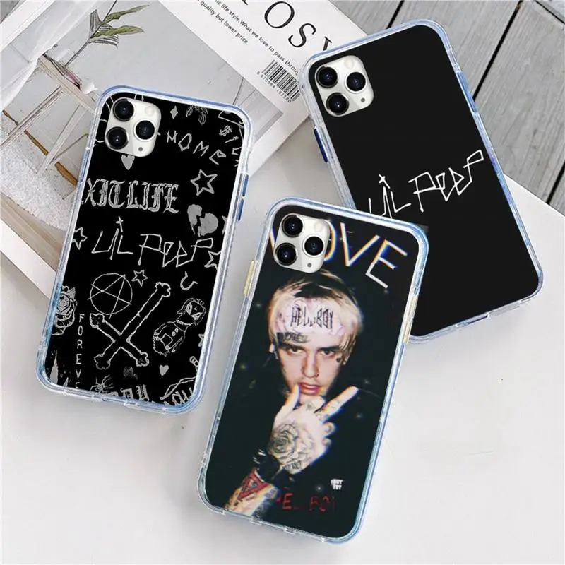 

Lil Peep Lil Bo Peep Soft Phone Case For iphone 12 5 5s 5c se 6 6s 7 8 plus x xs xr 11 pro max mini