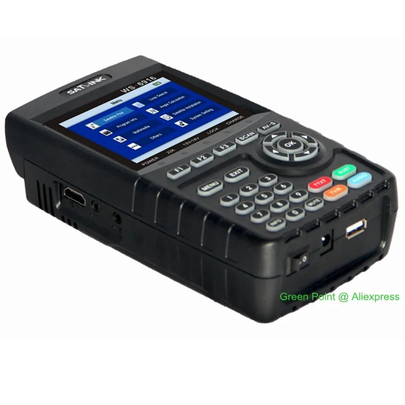 Новое поступление Satlink WS-6916 Цифровой спутниковый Finder метр HD локатор искатель WS 6916