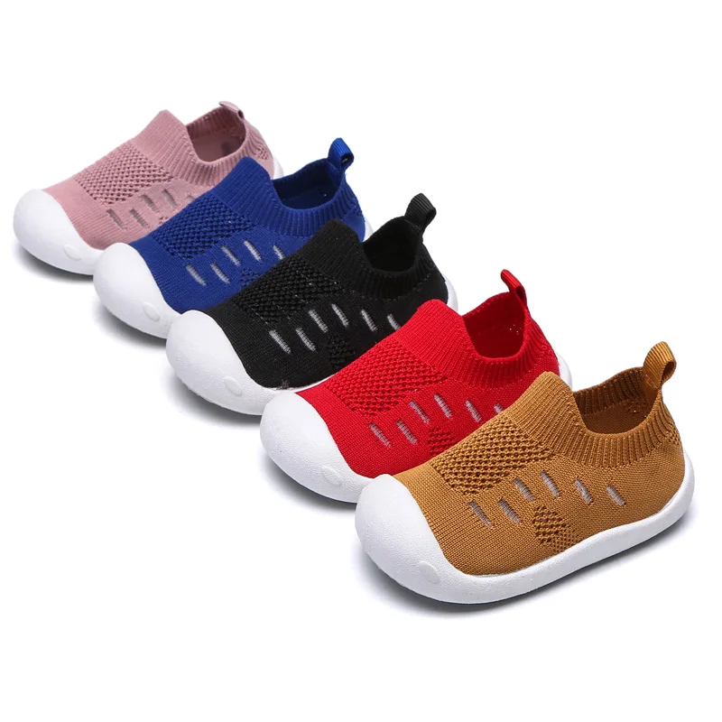 Новинка Летняя обувь для малышей Повседневная сетчатая мальчиков и девочек