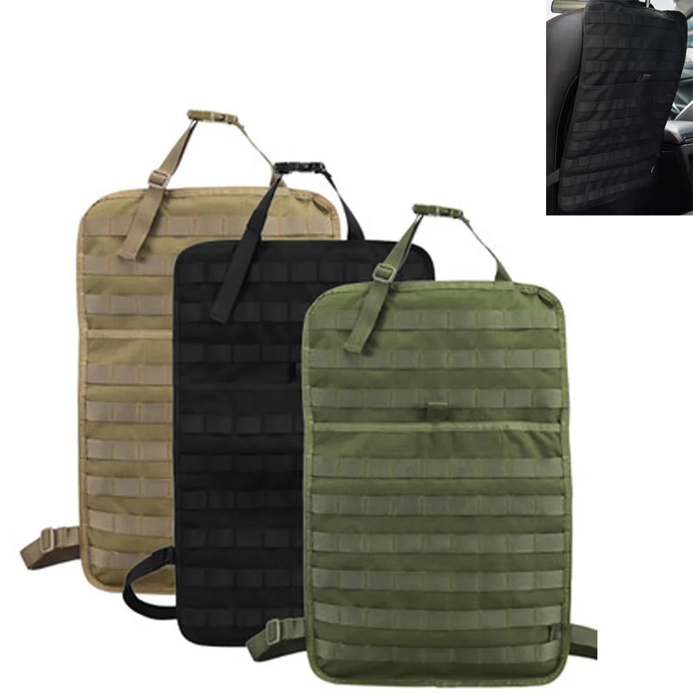 Тактический Чехол MOLLE для автомобильного сиденья органайзер военный