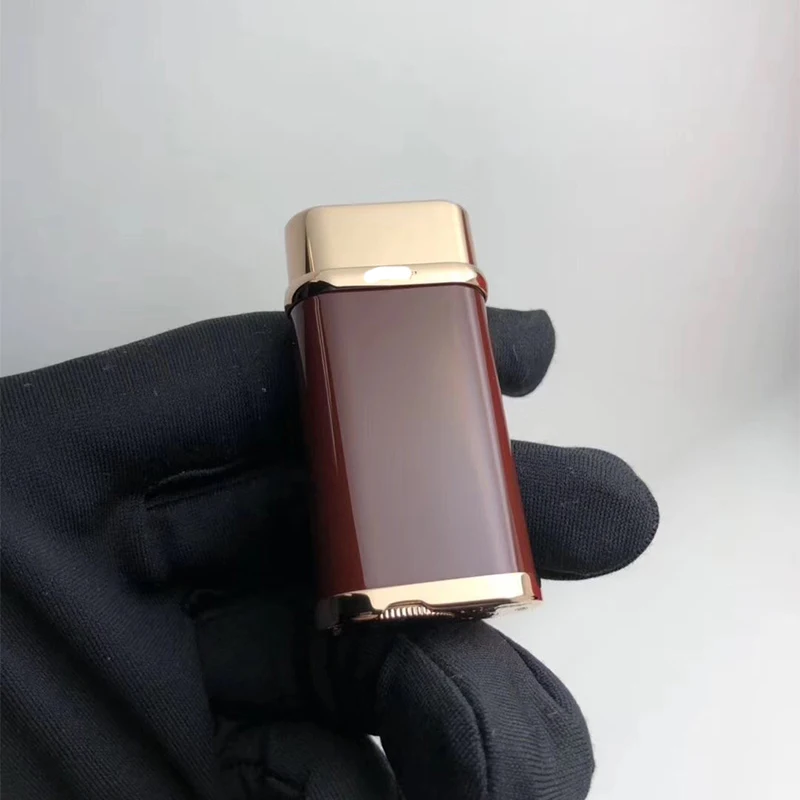 

100% new vintage dupont gas lighter gas cigarette lighter polished jet gasoline flint lighter metal gas lighter