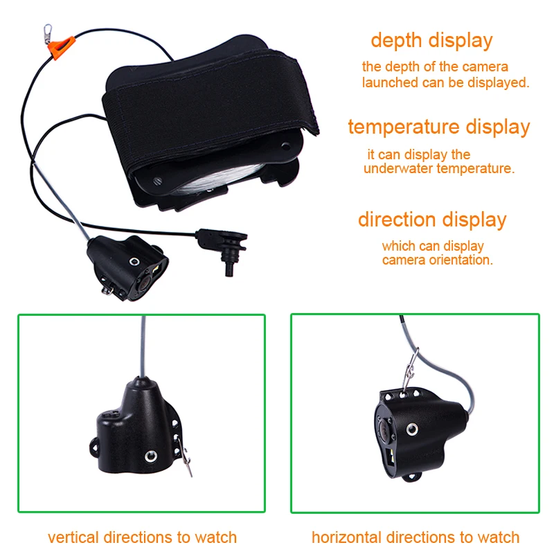 Подводная видеокамера для рыбалки подводная камера finshing Finder DVR с инфракрасным