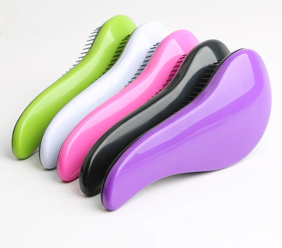 

Magic Handle Tangle Detangling Comb Shower Hair Brush detangler Salon Styling Tamer exquite cute useful Tool Hot Hairbrush