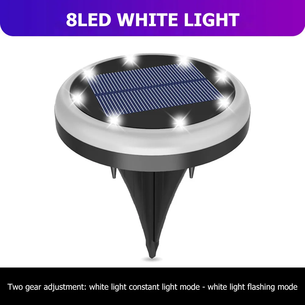 VKTECH 1 шт. светодиодный светильник на солнечных батареях подземный наружный