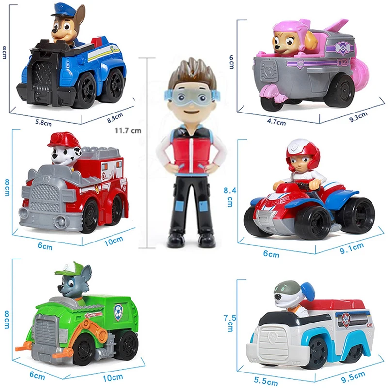 Робот-машинка Щенячий патруль из ПВХ | Игрушки и хобби