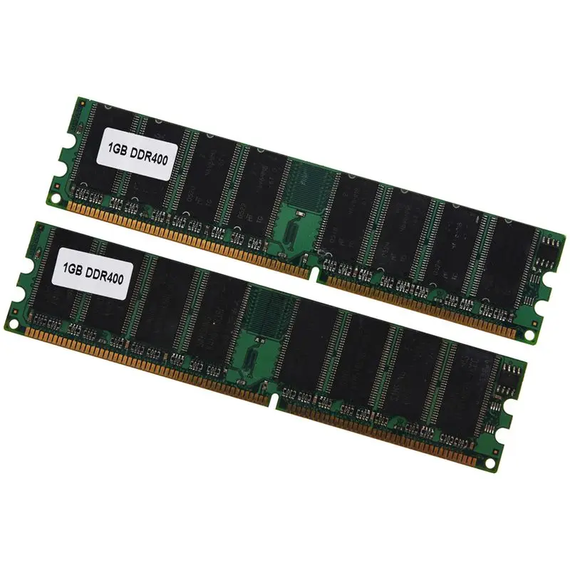2x1 ГБ PC3200 без кода коррекции ошибок DDR 400 МГц памяти высокой плотности 184 pin DIMM