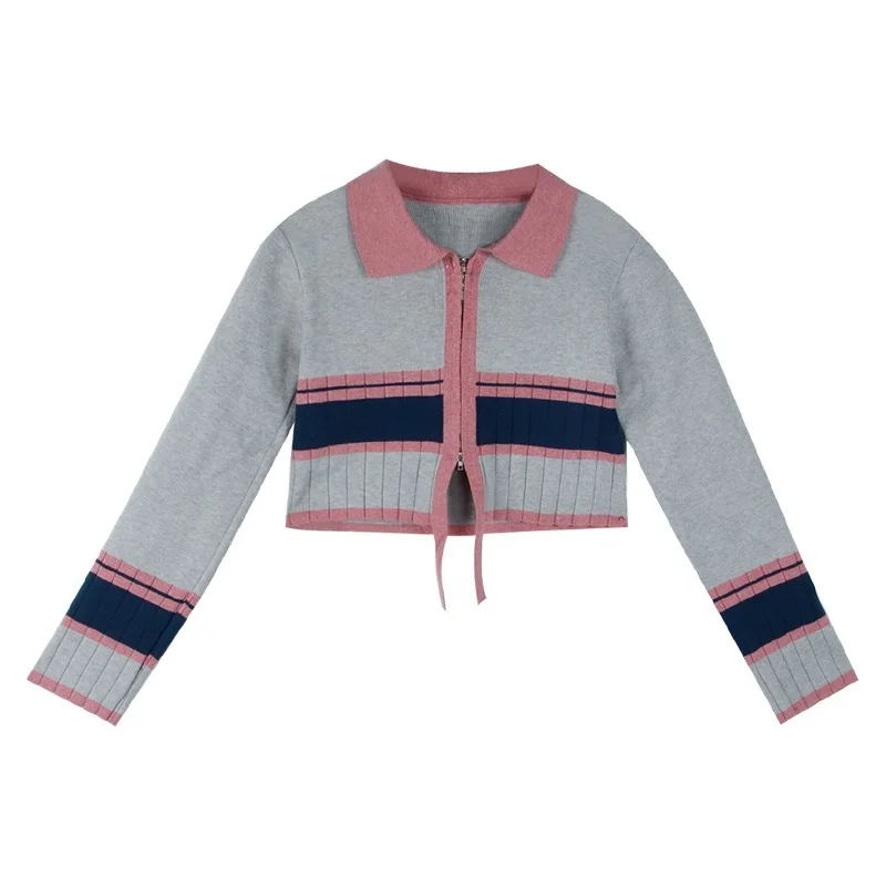 Женская одежда для ранней весны новинка 2021 шикарная дизайнерская блузка вязаный