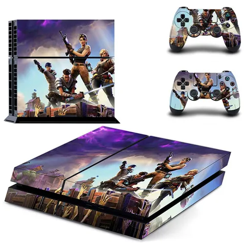QPTM0386 PS4 игровая консоль и джойстик игровой стикер полное покрытие лицевые панели наклейка для playstation 4 Dualshock 4 наклейка для PS4 наклейка аксессуар - Цвет: QPTM0386