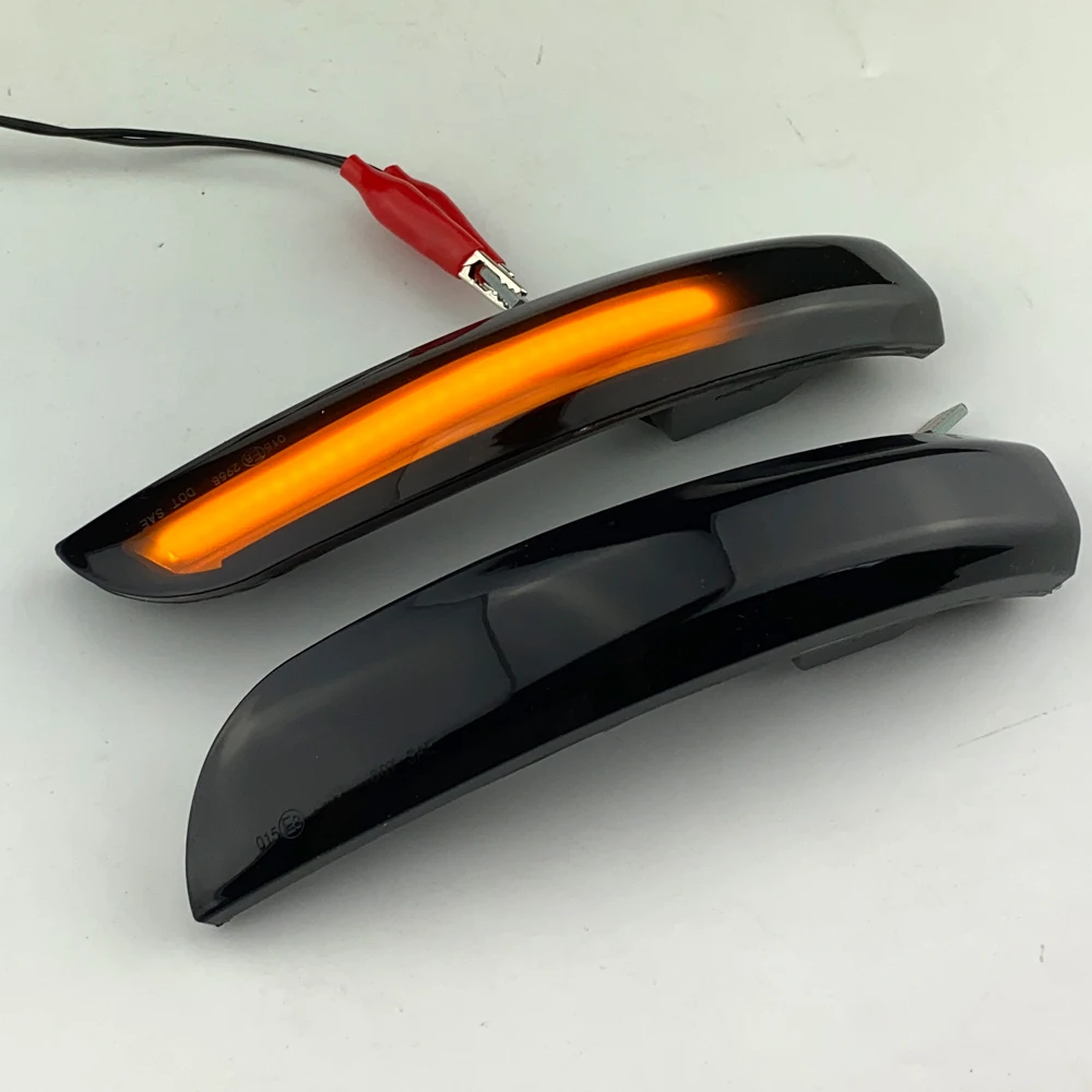 

Pair Flowing Turn Signal Light LED Side Wing Rearview Mirror Dynamic Indicator Blinker Light for Ford Kuga / Escape 2013-2018