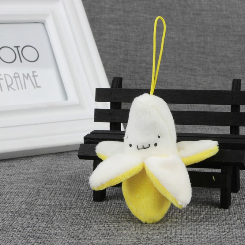 

1Pc 7cm Cute Cartoon Stuffed Plush Soft Banana Doll Toy Birthday Gift Pendant Plush Toys Cute Stuffed Animals Sloth Stuffed