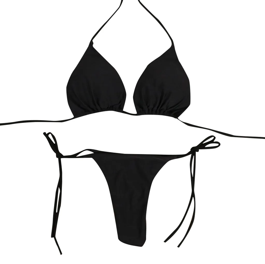 

Bikini Set Women Bandage Swimwear High Waist Biquini Sexy Swimsuit Brazilian Women Beach Bathing Suit Beachwear Bikinis Set