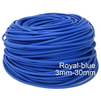 1 10m 3 30mm royal blue cable sleeves snakeskin mesh wire protect nylon tight pet expandable insulation sheathing braided pipe