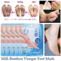 bamboo vinegar exfoliating tender foot mask pedicure skin dead feet remover care peeling tool moisturize l9i8
