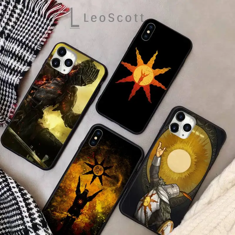 

Praise the Sun Dark Souls game adventure Phone Cases for iPhone 11 12 pro XS MAX 8 7 6 6S Plus X 5S SE 2020 XR Soft silicone