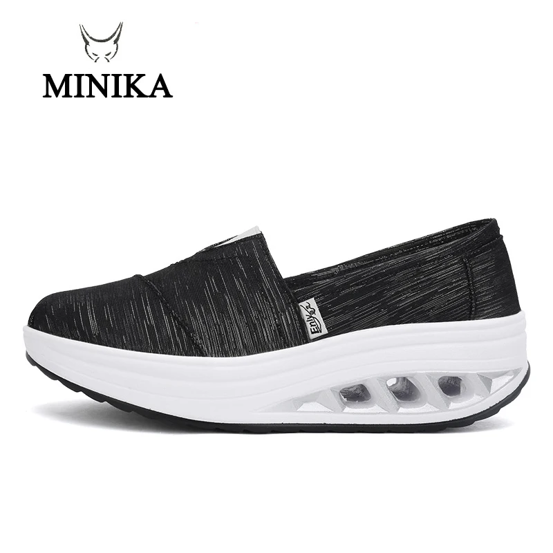 Новинка женская обувь для путешествий Тонизирующая 5 см толстая подошва