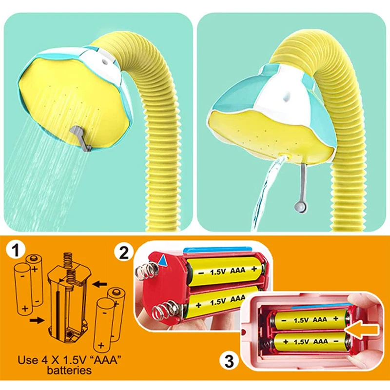 Милая игрушка для ванны со слоном электрическая автоматическая водяная помпа