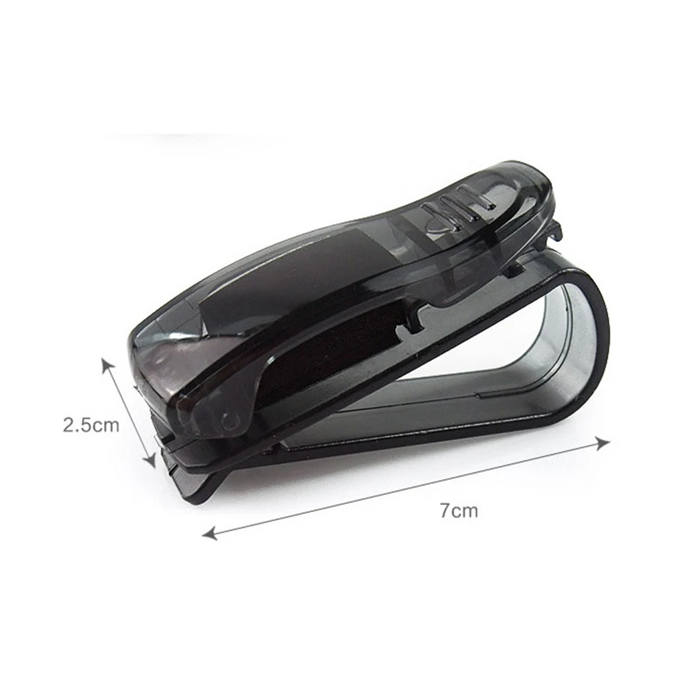 

2019 Universal Vehicle Car Accessories Car Sun Visor Glasses Sunglasses Ticket Receipt Card Clip Storage Holder