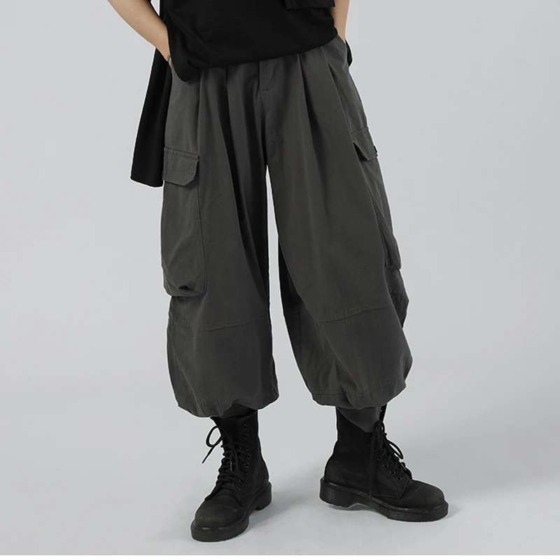 

Новинка лета 2021, стильные свободные брюки с широкими штанинами, модные комбинезоны, женская одежда больших размеров для женщин, женские брю...