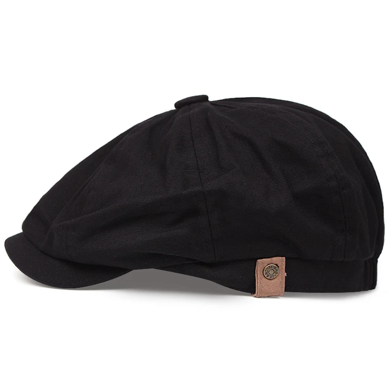 Классический с закруглёнными краями и пуговицей сверху Шапки из материала на