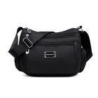 Многослойная нейлоновая сумка на плечо, водонепроницаемая дорожная дамская сумочка на молнии с несколькими карманами, дизайнерский саквояж кросс-боди