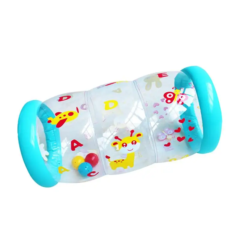 

Sturdy Inflatable Roller Plaything Colorful Crawling Roll Ball Toy for Kids