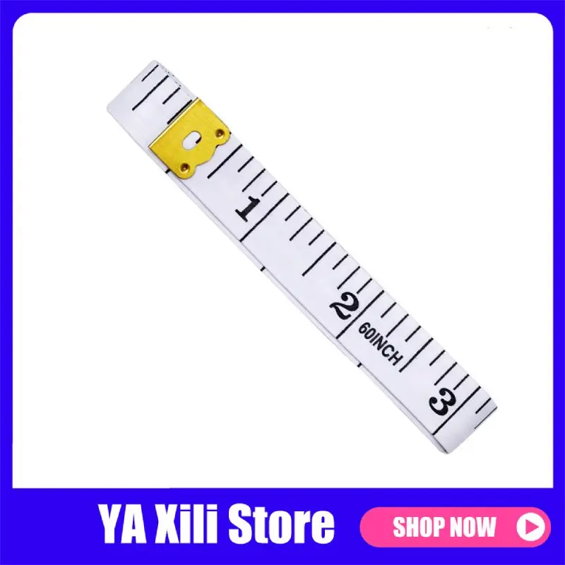 150 см/дюймов рулетка пластиковая мерная лента Линейка Для Фитнес точный суппорт