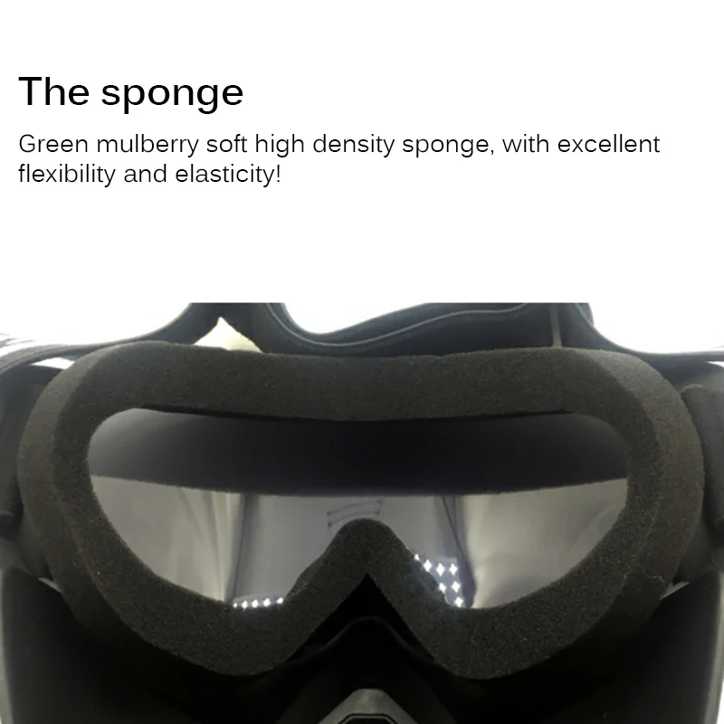 Очки для катания на лыжах солнцезащитные очки мотокросса с маской лица зимние