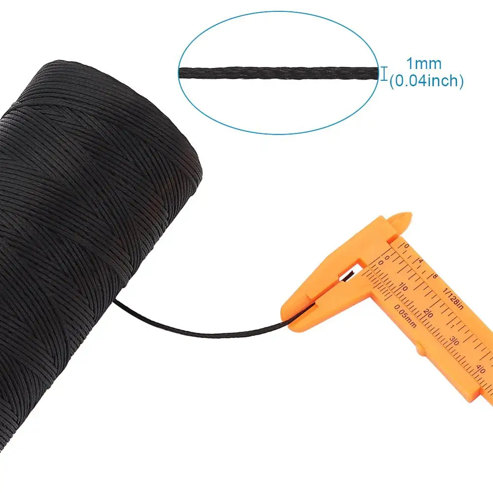 Плоский вощеный браслет из шнуров 1x0 3 мм бисер нить для материалы изготовления
