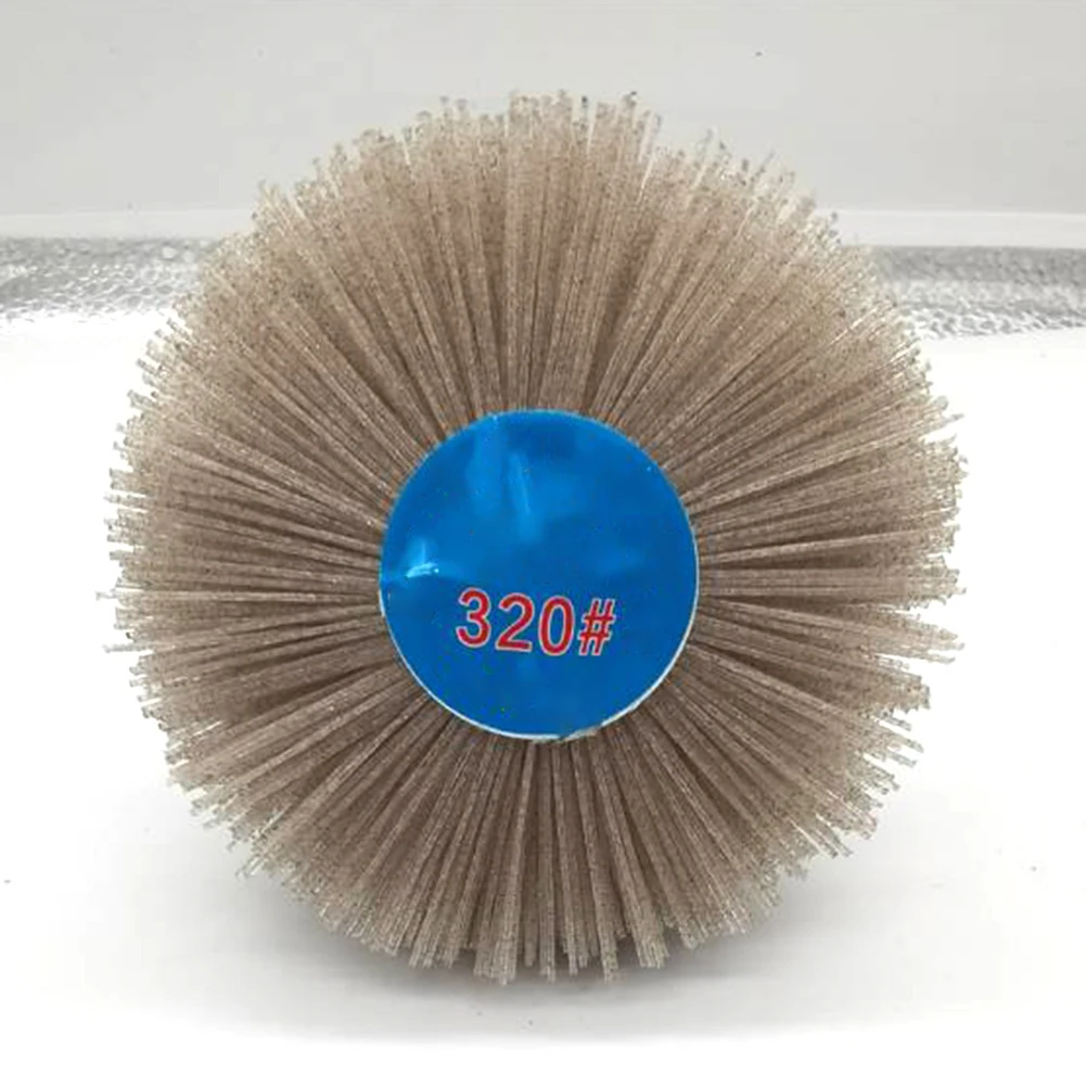 

80-600Grit Grinding Wheel Brush 80mm Nylon Abrasive For Wet Dry Polishing Woodcarving Wood Furniture Chemical Resistance