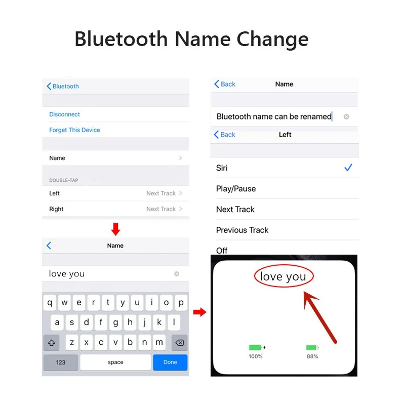 

2021 Original i900 SUPER Tws Wireless Earphone Rename Bluetooth 5.0 Super Earbuds PKi7 i9 i11 i12 i14 i15 i16 i18 i30 i1000 PRO