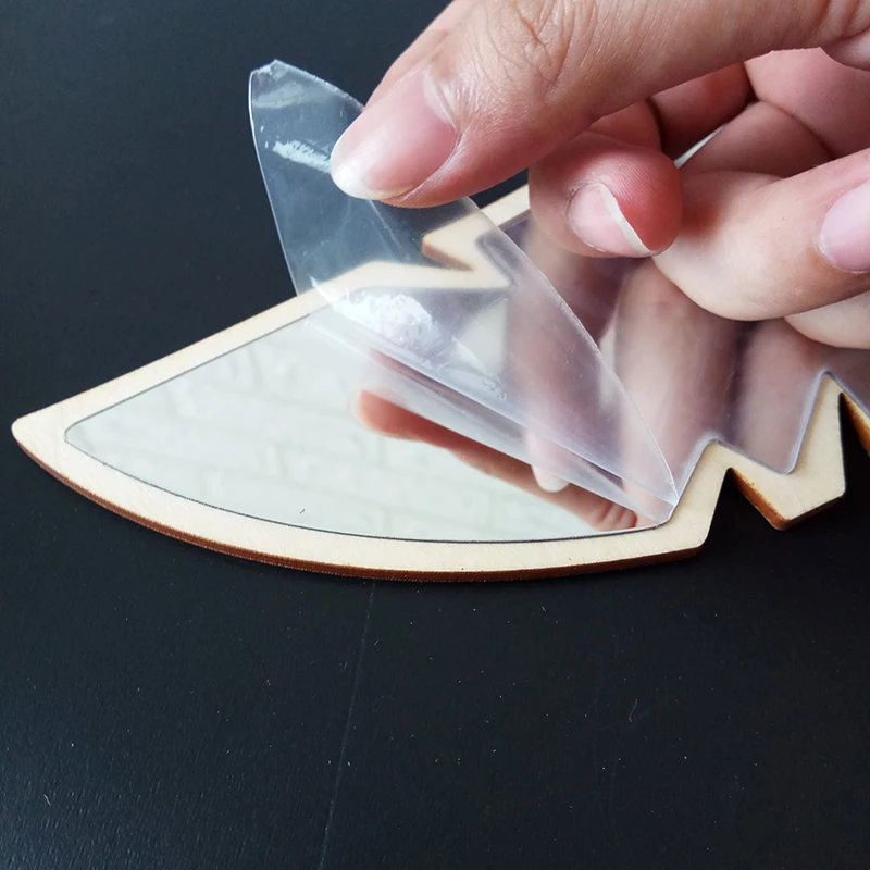 Cute Wooden Acrylic Mirror Wall Sticker Children's Room Playroom Nursery Decor | Дом и сад