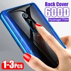 Защитная пленка для Xiaomi Mi 9T, 9, A3 Lite, Redmi Note 9, 8, 8T, 7, K20 Pro, Pocophone F1, X2, 600D, Гидрогелевая