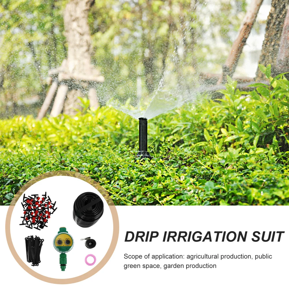 

1 Set Automatic Irrigation Equipment Set Plant Watering System Kit for Garden