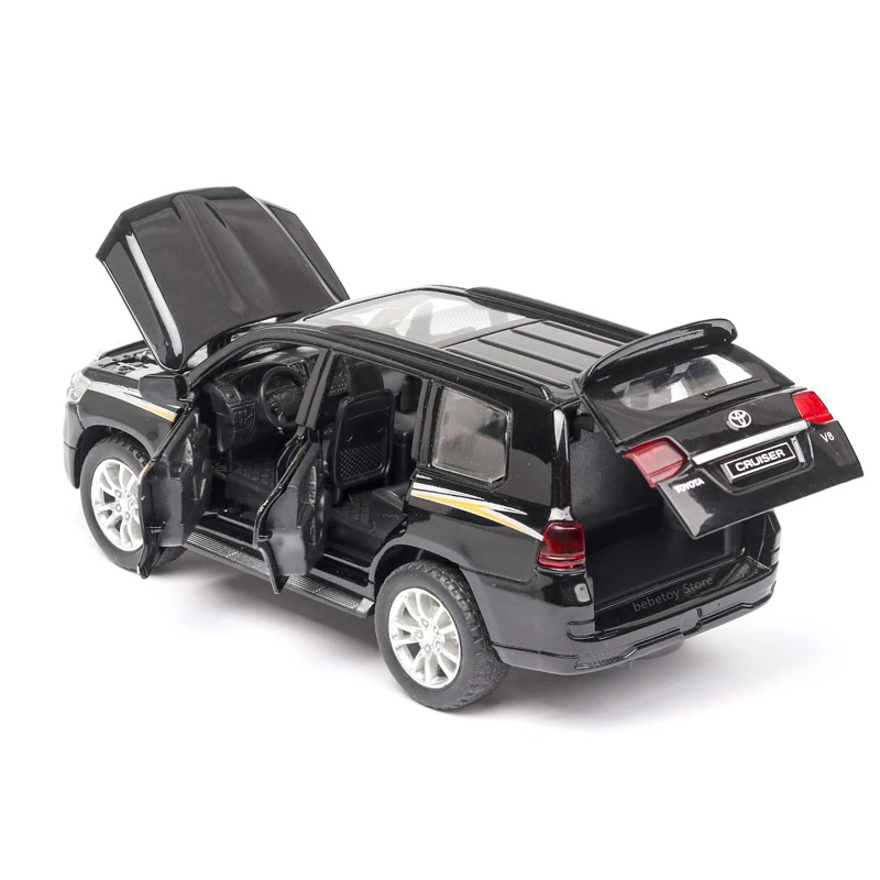 1:32 игрушечный автомобиль LAND CRUISER Prado металлическая игрушка сплав Diecasts модель 6