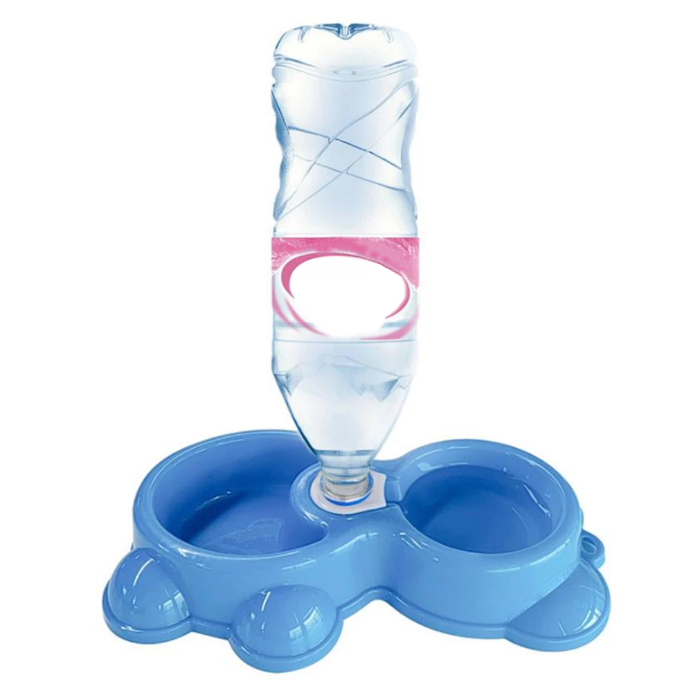 Миска для воды домашних животных миска кормления собак подачи контейнер