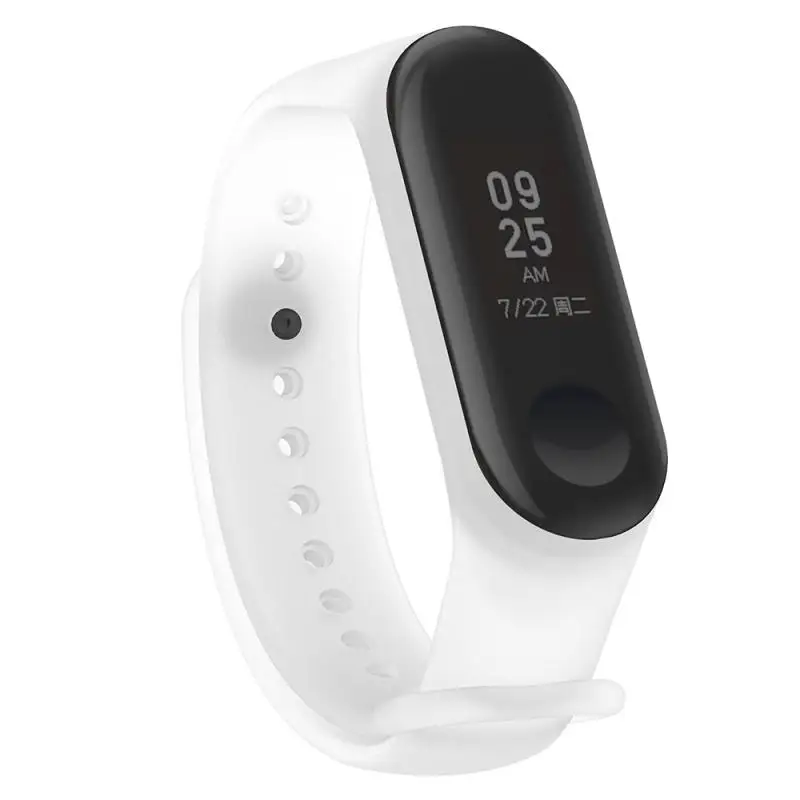 Силиконовый ремешок для Miband M5 M6 сменный Браслет Mi Band 5 спортивный на запястье Xiaomi 6