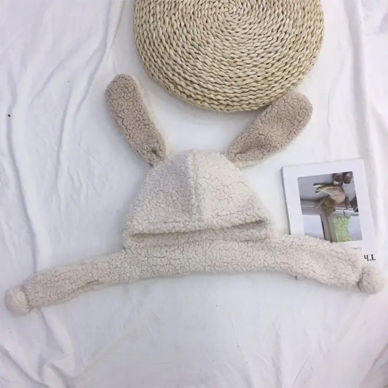 Детская зимняя Милая Флисовая теплая шапка шарф для мальчиков и девочек|Мужские