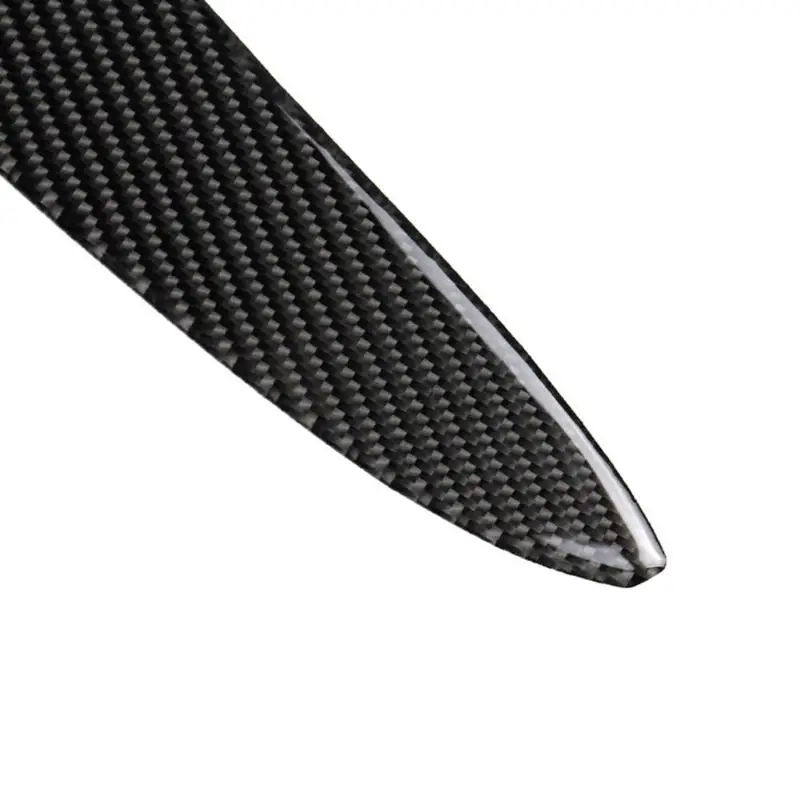 1 пара углеродного волокна крышка фары брови наклейки на веки украшения