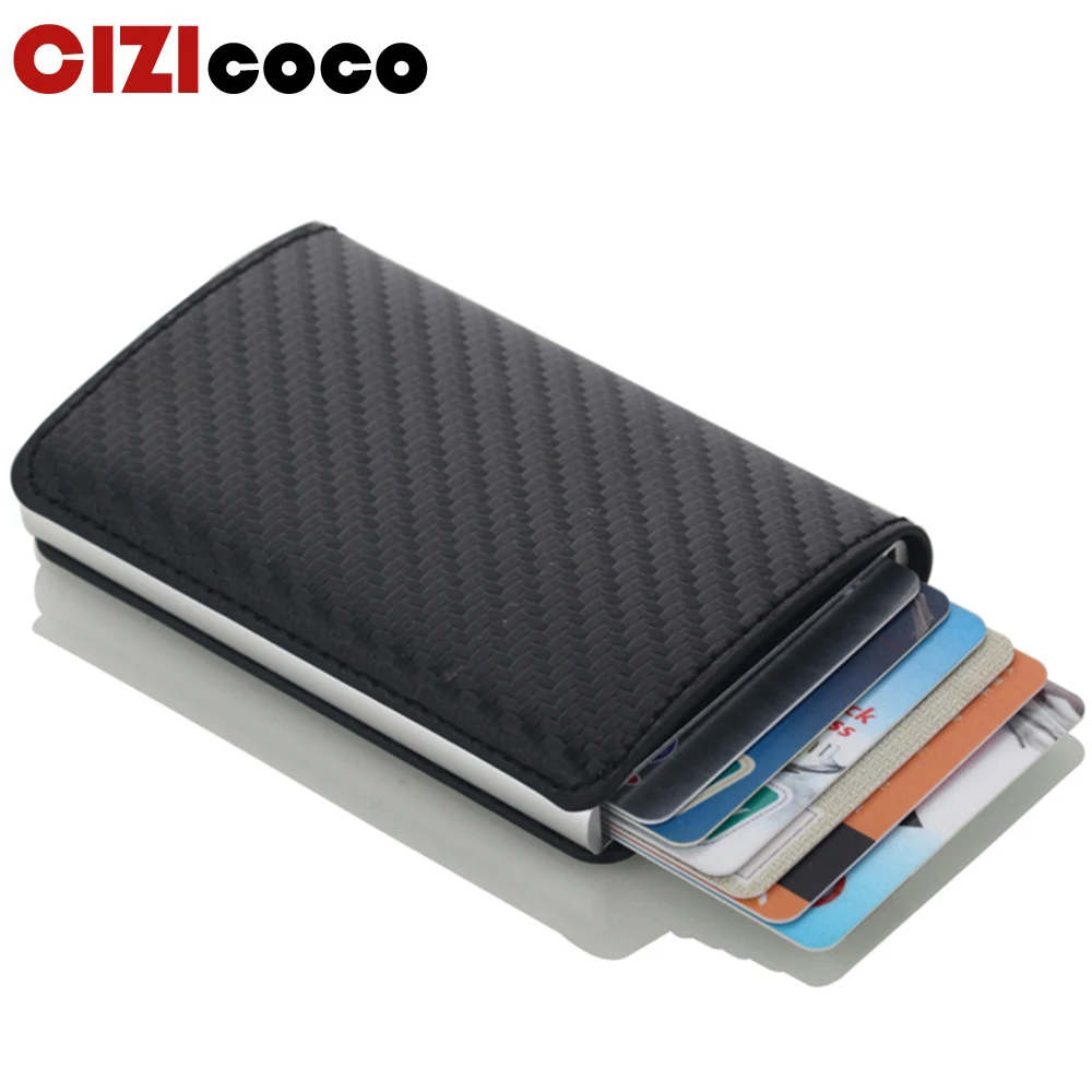 

Новинка 2022, держатель для кредитных карт, кошелек для мужчин и женщин, металлический RFID винтажный Алюминиевый Чехол