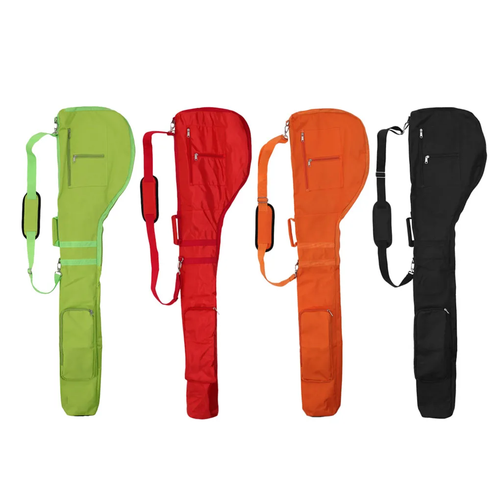 

Foldable Golf Club Pole Bag Storage Holder for Outdoor Travel Practice Training