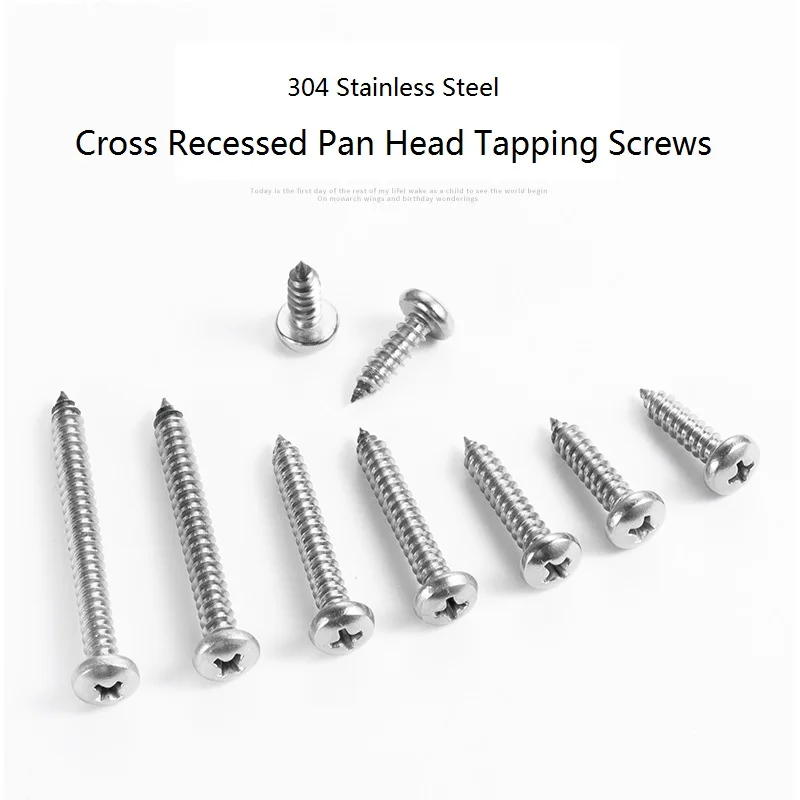 Самонарезающие винты с крестовой встраиваемой головкой M3.5 саморезы
