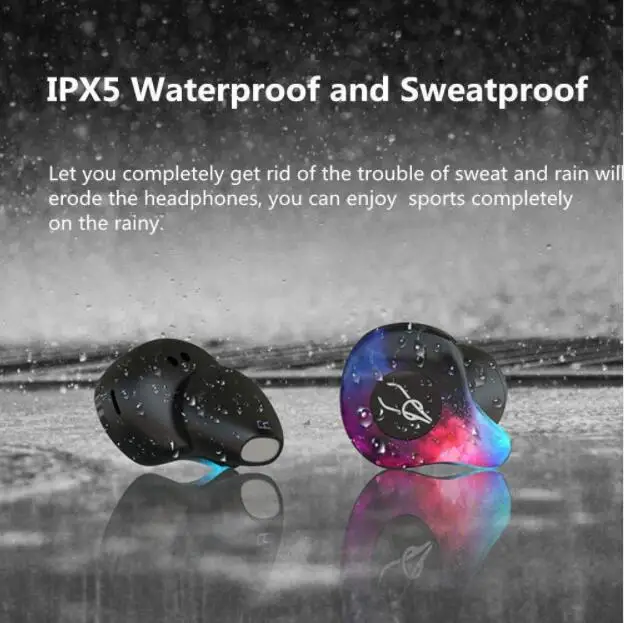 Новейшие bluetooth беспроводные наушники sabbat x12 pro с зарядным устройством мини портативные невидимые наушники BT5.0 стерео объемные близнецы