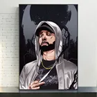 Холст Эминем, абстрактная картина в стиле хип-хоп, рэп-Бог, супер рэпер певец, плакаты и принты звезд, Настенная картина, домашний декор