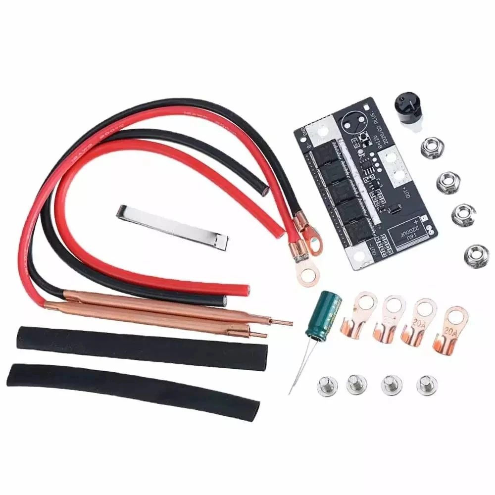 

Аппарат для точечной сварки, 12 В, Аккумуляторный аппарат для точечной сварки, печатная плата «сделай сам», набор инструментов для сварочног...