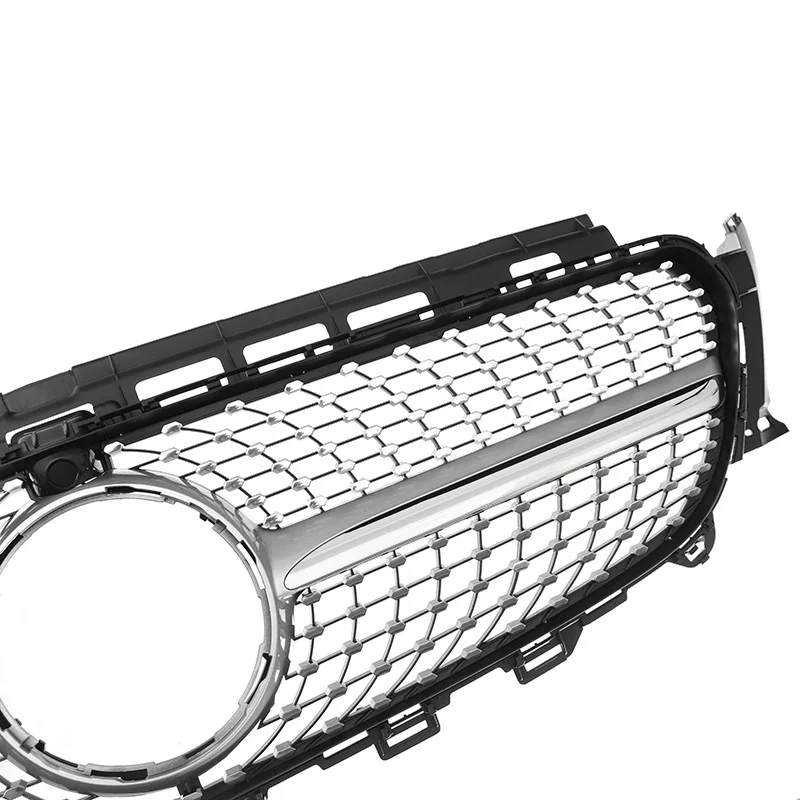 

MagicKit Silver AMG Bumper Grille w/ Camera for Mercedes-Benz W213 E250 E300 2016-2019