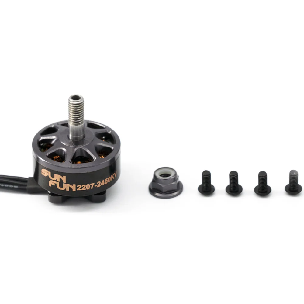 E-Мощность SF2207-1750kv 2450KV 2750KV 4-5S резьбы CW FPV RC бесщеточный двигатель для