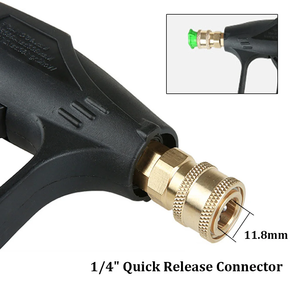 Pressure Car Washer Gun High Water Guns 1/4&quot Quick Spray Nozzles Snow Foam Jet Lance | Автомобили и мотоциклы