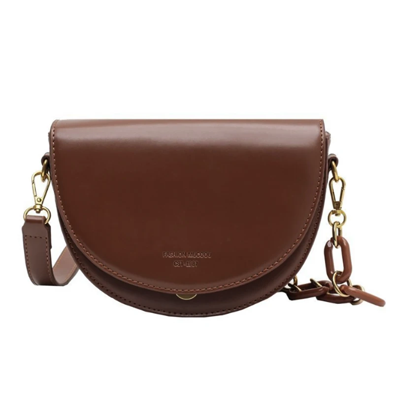 

Роскошная модная сумка-седло Colla 2021 из мягкой кожи для женщин, женская сумка через плечо, маленькие однотонные сумки на плечо, женские кошель...