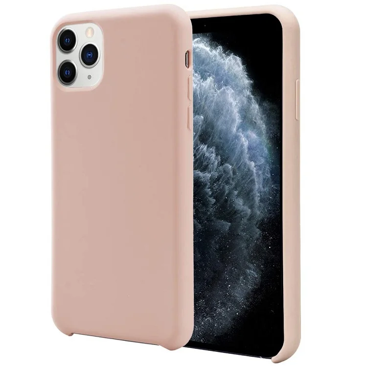 Жидкий силиконовый чехол для iPhone 11 Pro Max TPU+ PC темно-зеленый жидкий силиконовый чехол для iPhone 11 Pro