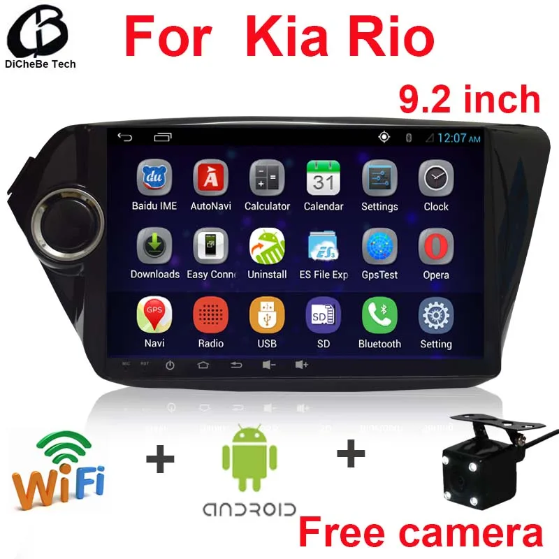 

Автомобильный радиоприемник 9,2 дюйма для Kia RIO K2 2011- 2014 2015 android GPS не автомобильный dvd-плеер с навигацией видеоплеером радио bluetooth